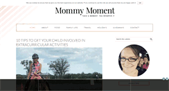 Desktop Screenshot of mommymoment.ca