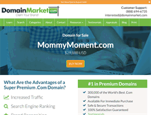 Tablet Screenshot of mommymoment.com